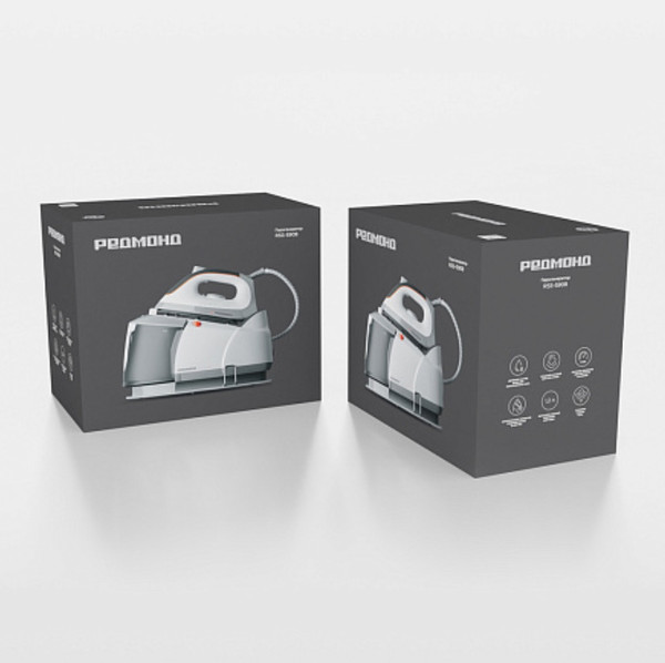 Утюг с парогенератором Redmond RSS-5908 (белый/серый)