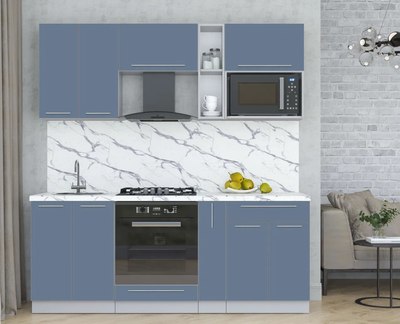 Кухонный гарнитур Интерлиния Мила Пластик 2.0