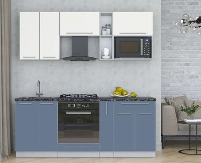 Кухонный гарнитур Интерлиния Мила Пластик 2.0