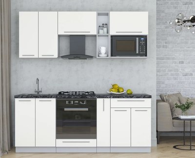 Кухонный гарнитур Интерлиния Мила Пластик 2.0