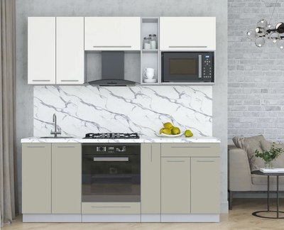 Кухонный гарнитур Интерлиния Мила Пластик 2.0