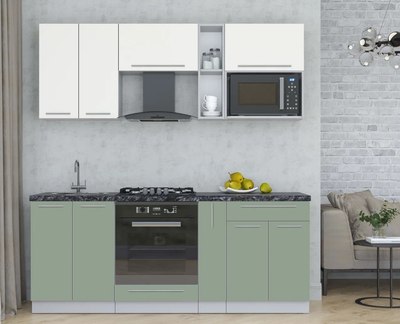 Кухонный гарнитур Интерлиния Мила Пластик 2.0