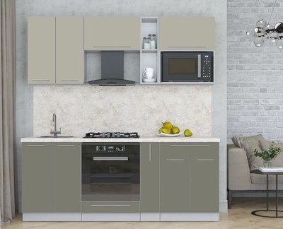 Кухонный гарнитур Интерлиния Мила Пластик 2.0