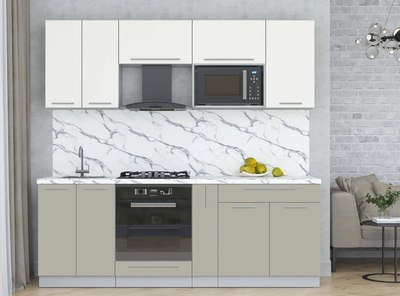 Кухонный гарнитур Интерлиния Мила Пластик 2.2