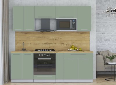 Кухонный гарнитур Интерлиния Мила Пластик 2.2