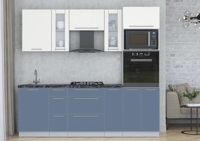 Кухонный гарнитур Интерлиния Мила Пластик 2.3