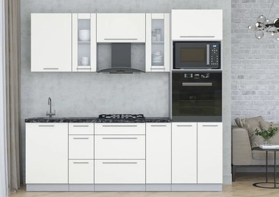 Кухонный гарнитур Интерлиния Мила Пластик 2.3