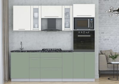 Кухонный гарнитур Интерлиния Мила Пластик 2.3