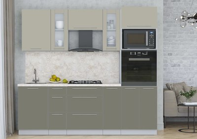 Кухонный гарнитур Интерлиния Мила Пластик 2.3