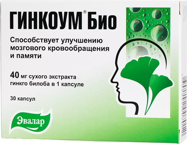 Пищевая добавка Эвалар Гинкоум Био - фото