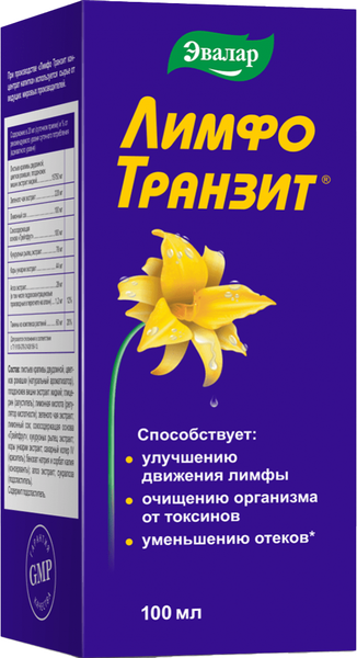 Пищевая добавка Эвалар Лимфо Транзит концентрат - фото