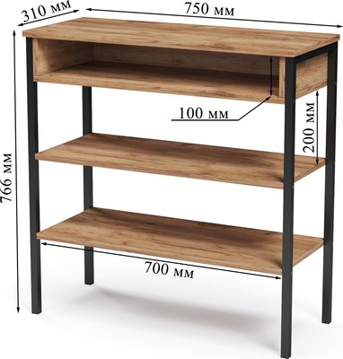 Стеллаж Mio Tesoro Mila Loft