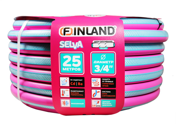 Шланг поливочный Finland ТЭП 3/4 / 2448