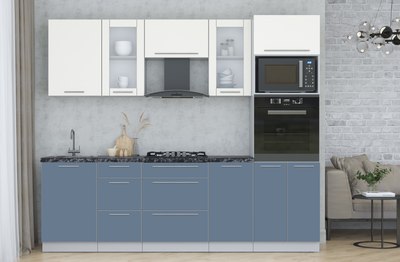 Кухонный гарнитур Интерлиния Мила Пластик 2.5