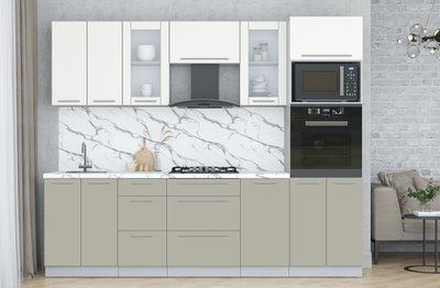 Кухонный гарнитур Интерлиния Мила Пластик 2.6