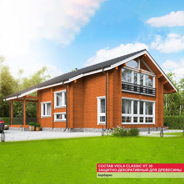 Защитно-декоративный состав MAV Viola Classic HT 30