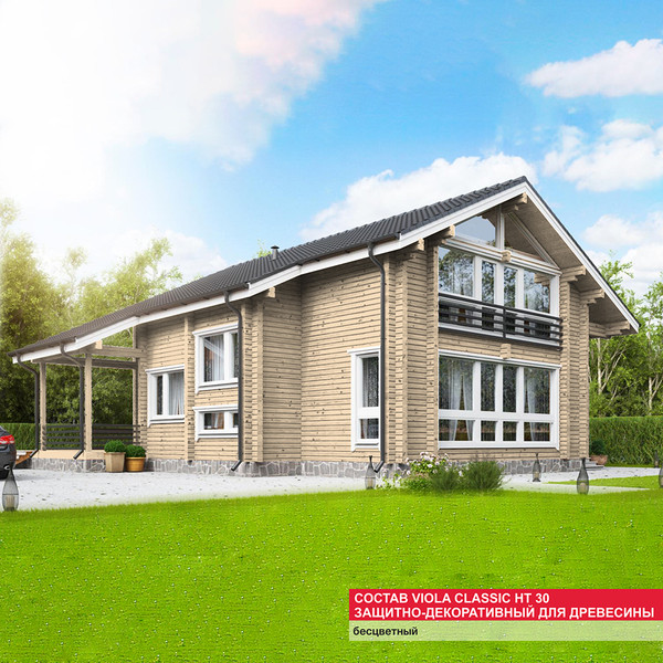 Защитно-декоративный состав MAV Viola Classic HT 30