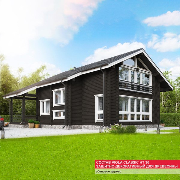 Защитно-декоративный состав MAV Viola Classic HT 30