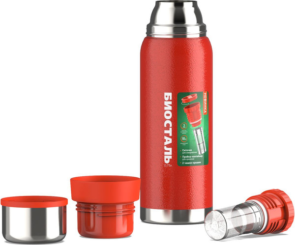 Термос для напитков Биосталь Охота NBR-ZR