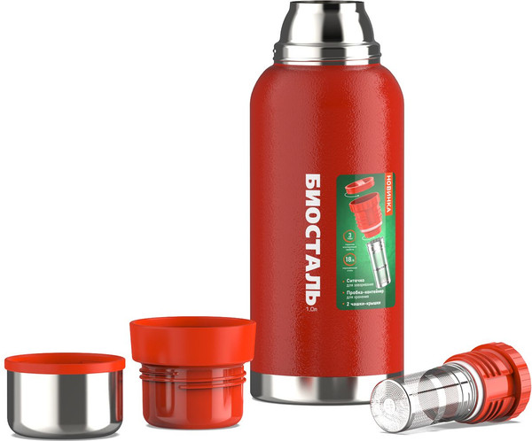 Термос для напитков Биосталь Охота NBR-ZR