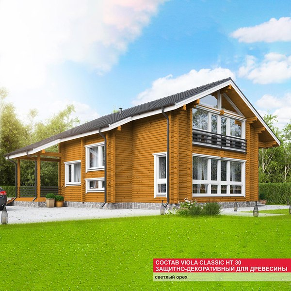 Защитно-декоративный состав MAV Viola Classic HT 30