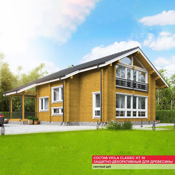 Защитно-декоративный состав MAV Viola Classic HT 30