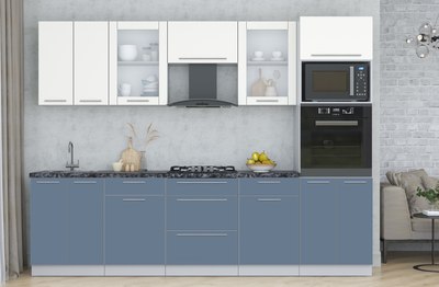 Кухонный гарнитур Интерлиния Мила Пластик 2.8