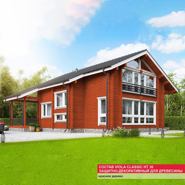 Защитно-декоративный состав MAV Viola Classic HT 30