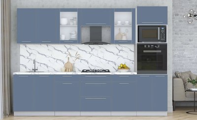 Кухонный гарнитур Интерлиния Мила Пластик 3.0