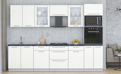 Кухонный гарнитур Интерлиния Мила Пластик 3.0