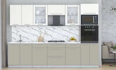 Кухонный гарнитур Интерлиния Мила Пластик 3.0