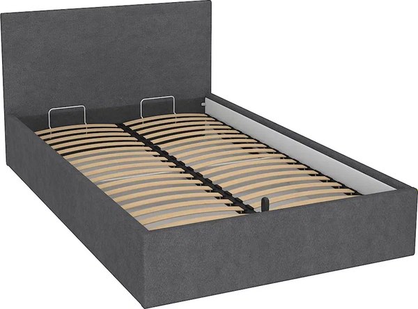 Полуторная кровать МДК Диана Grafit с подъемным механизмом КР2-GR1200 120x200 - фото