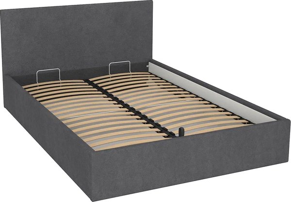 Полуторная кровать МДК Диана Grafit с подъемным механизмом КР2-GR1400 140x200 - фото