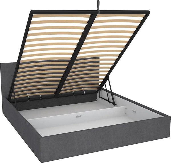 Двуспальная кровать МДК Диана Grafit с подъемным механизмом КР2-GR1800 180x200