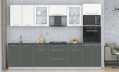 Кухонный гарнитур Интерлиния Мила Пластик 3.0