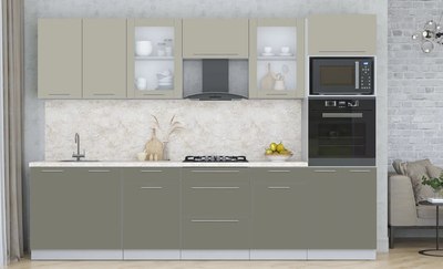 Кухонный гарнитур Интерлиния Мила Пластик 3.0