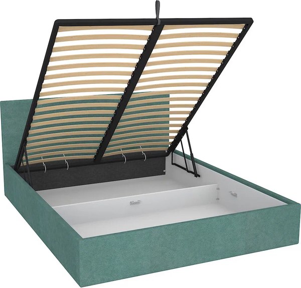 Двуспальная кровать МДК Диана Ocean с подъемным механизмом КР2-OC1600 160x200