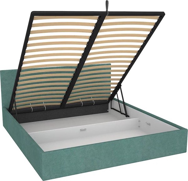 Двуспальная кровать МДК Диана Ocean с подъемным механизмом КР2-OC1800 180x200