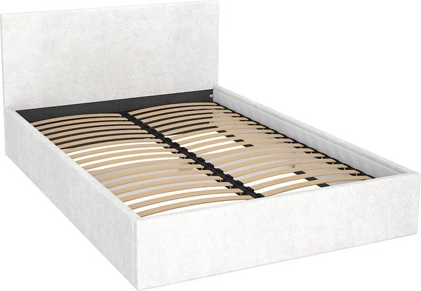 Двуспальная кровать МДК Диана Wool КР1-WO1400 140x200 - фото