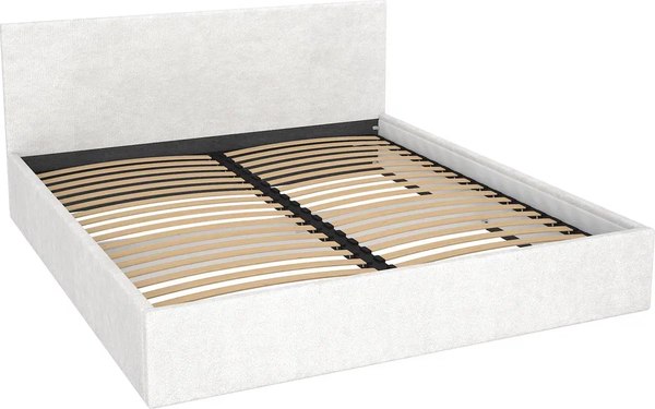 Двуспальная кровать МДК Диана Wool КР1-WO1800 180x200 - фото