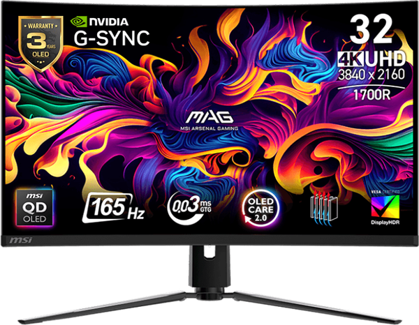 Монитор MSI MAG 321CUP QD-OLED (9S6-3DD54T-003) - фото