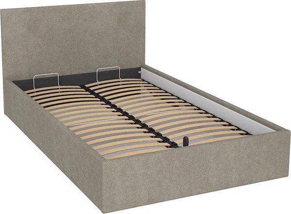 Полуторная кровать МДК Диана Beige с подъемным механизмом КР2-BE1200 120x200 - фото