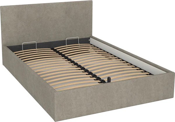 Полуторная кровать МДК Диана Beige с подъемным механизмом КР2-BE1400 140x200 - фото