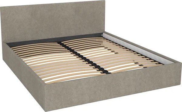 Двуспальная кровать МДК Диана Beige КР1-BE1800 180x200 - фото