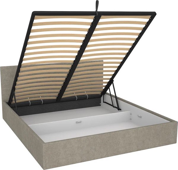 Двуспальная кровать МДК Диана Beige с подъемным механизмом КР2-BE1800 180x200