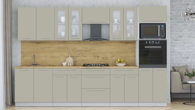 Кухонный гарнитур Интерлиния Мила Пластик 3.2