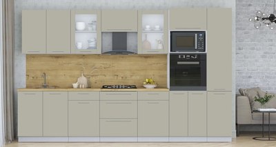 Кухонный гарнитур Интерлиния Мила Пластик 3.4