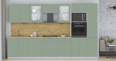 Кухонный гарнитур Интерлиния Мила Пластик 3.4