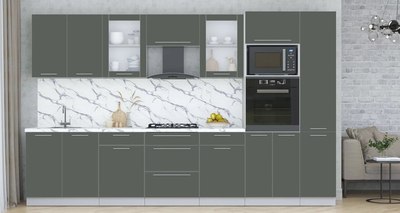 Кухонный гарнитур Интерлиния Мила Пластик 3.4