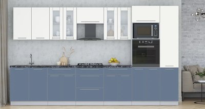 Кухонный гарнитур Интерлиния Мила Пластик 3.6